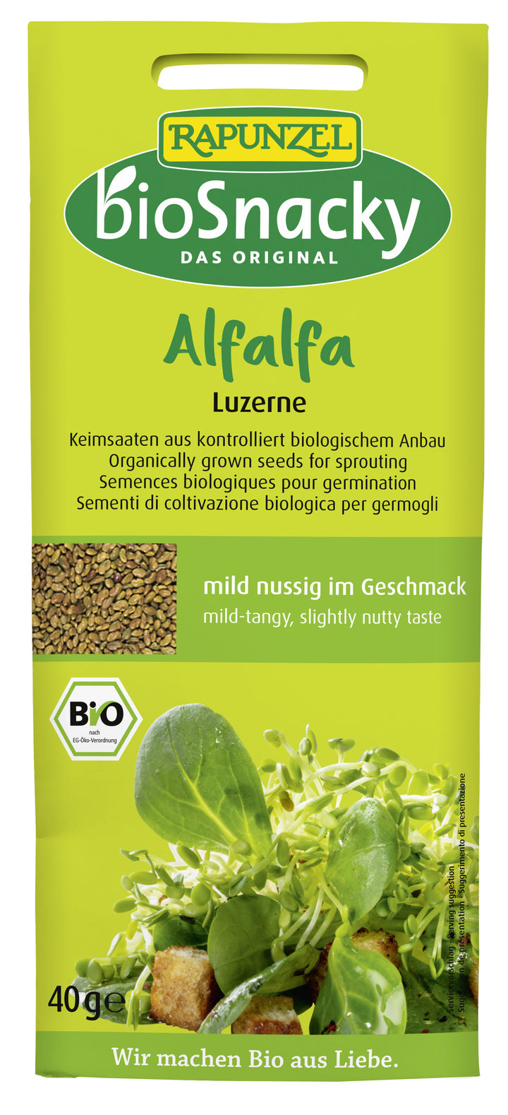 Alfalfa Luzerne - bioSnacky