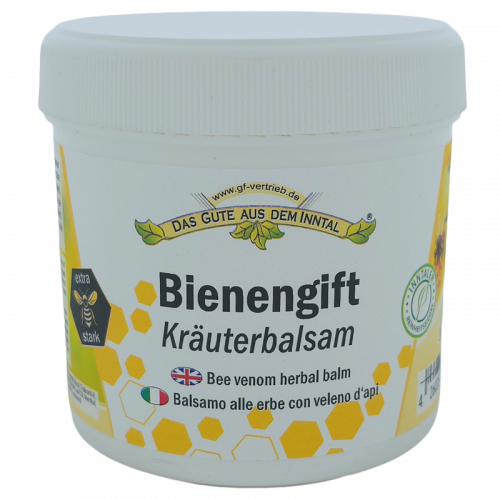 Bienengift Kräuterbalsam extra stark
