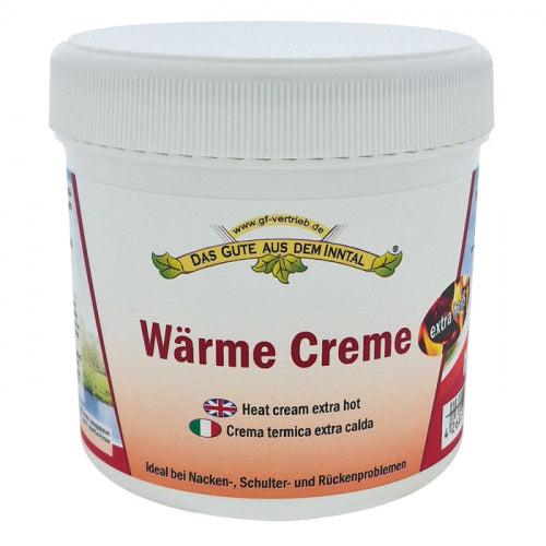 Wärme Creme extra heiß